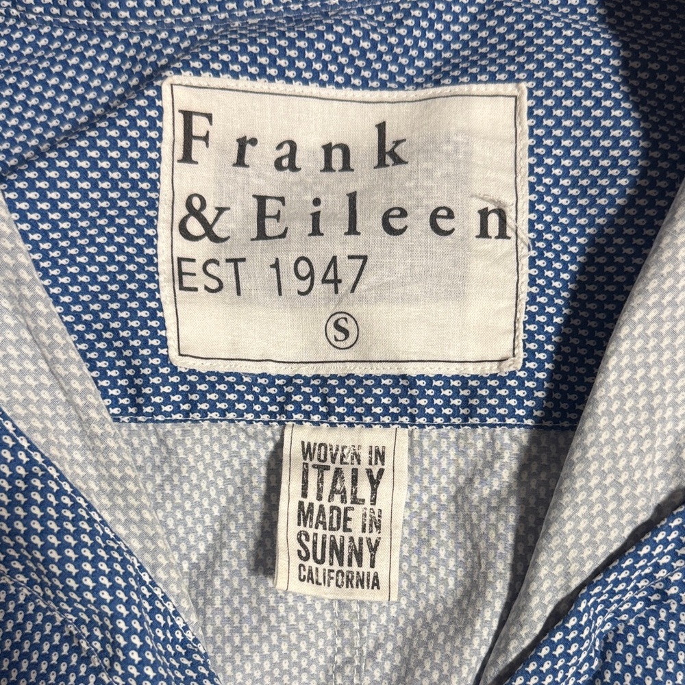 Frank & Eileen Blue long sleeve Dress Shirt - Picture 2 of 3